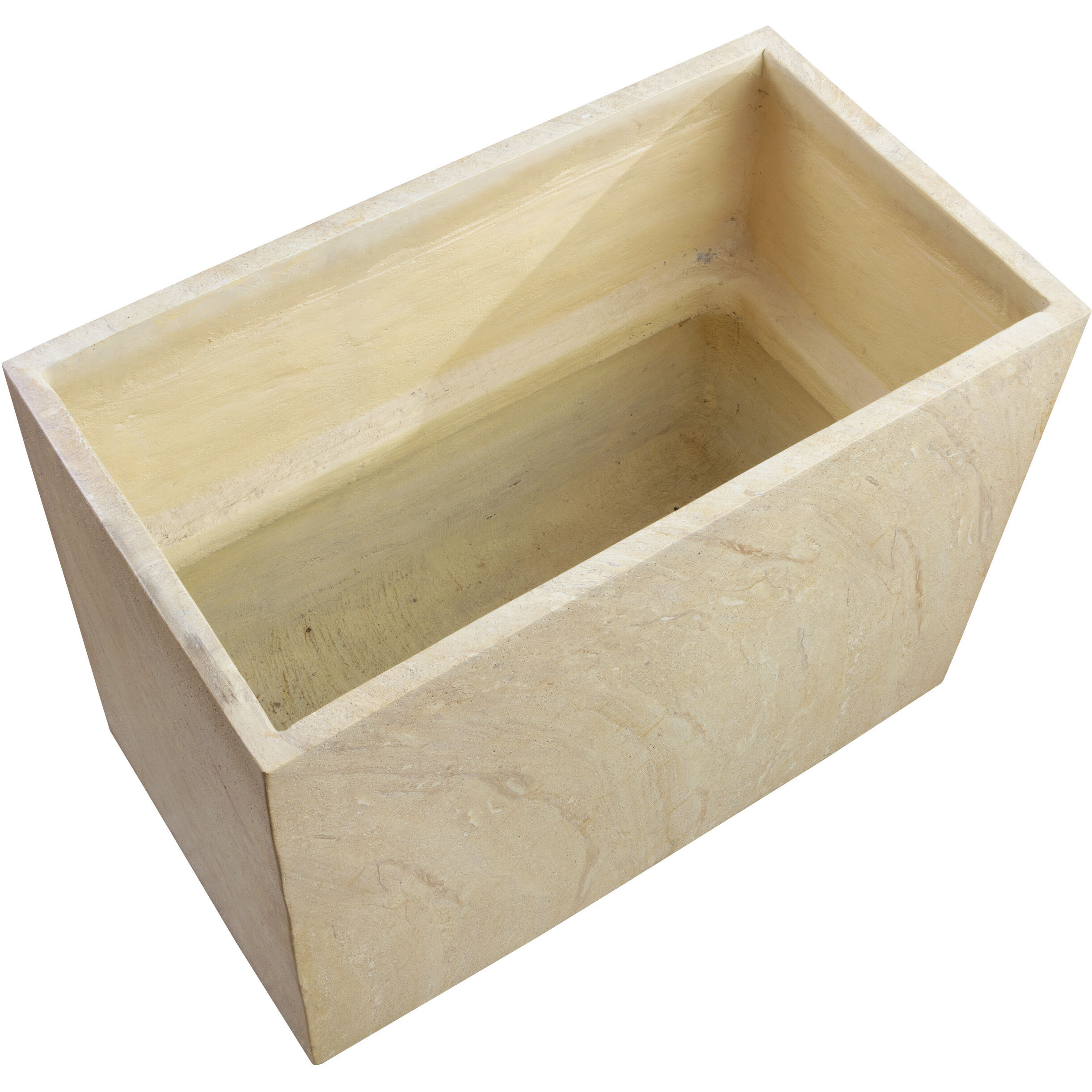 Leilani Travertine Look / Natural Outdoor Planter